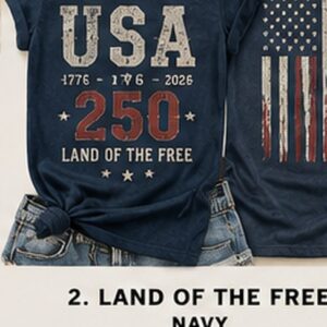 Men's Land of the Free 250 Tee