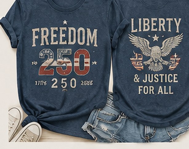 Men's Freedom & Justice 250 Tee
