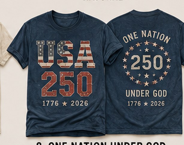 Women's One Nation Under God 250 Tee