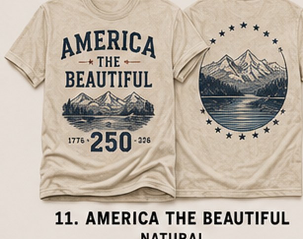 Women's America the Beautiful 250 Tee