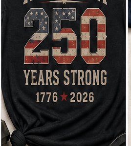 250 Years Strong Tee — Men's