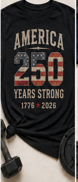 250 Years Strong Tee — Women's