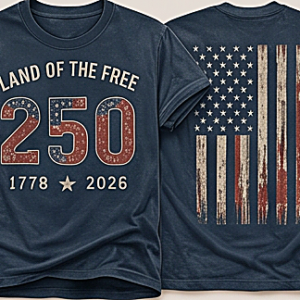 Men's Land of the Free 250 Tee