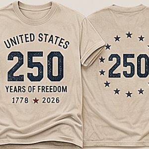 Men's Stars & Stripes 250 Tee