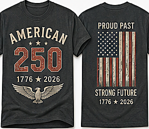 Men's American Pride 250 Tee