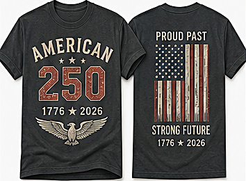 Men's American Pride 250 Tee
