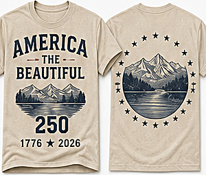 Men's America the Beautiful 250 Tee