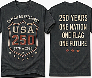 Men's Vintage Shield 250 Tee