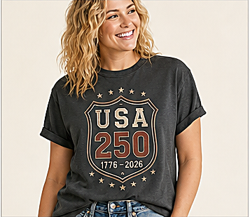 Women's America Eagle 250 Tee