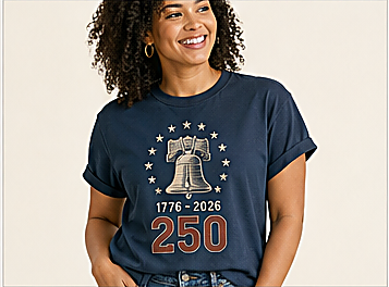 Women's Liberty Bell 250 Tee